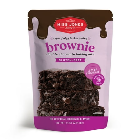 Miss Jones Baking Co. Gluten Free Double Chocolate Brownie Mix