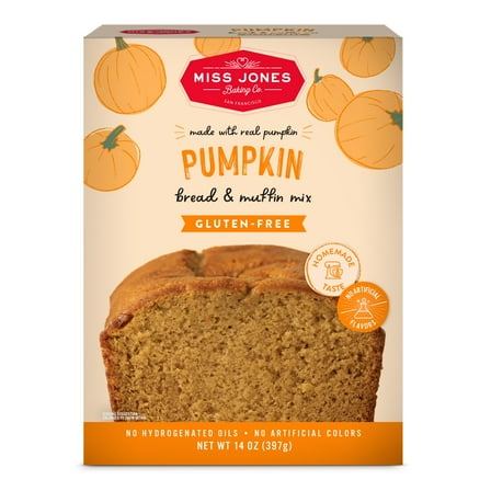 Miss Jones Baking Co. Gluten Free Pumpkin Bread Mix 14oz