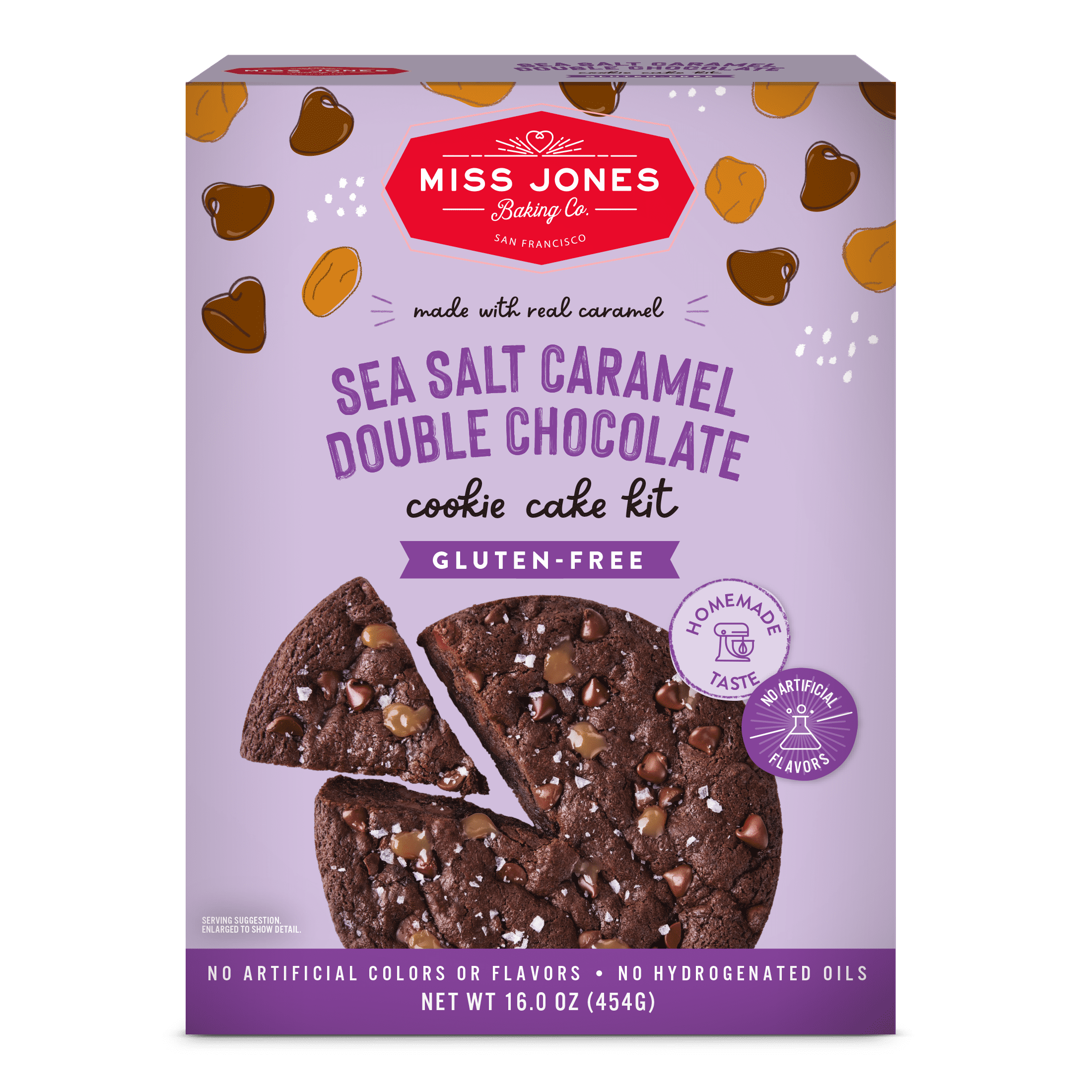 Miss Jones Baking Co. GlutenFree Sea Salt Caramel Double Chocolate