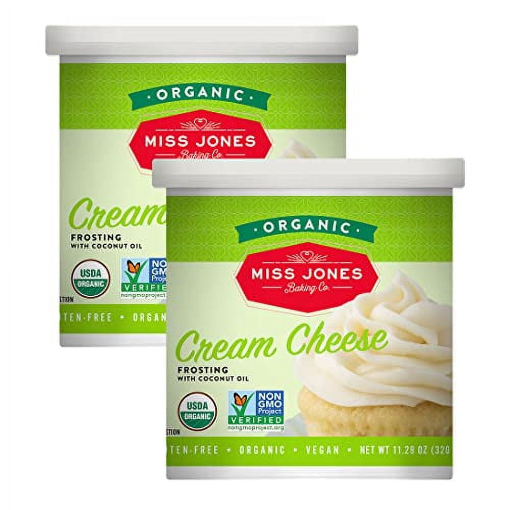Miss Jones Baking Organic Buttercream Frosting, Perfect for Icing and