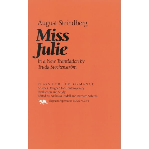 Plays for Performance Miss Julie, (Paperback)