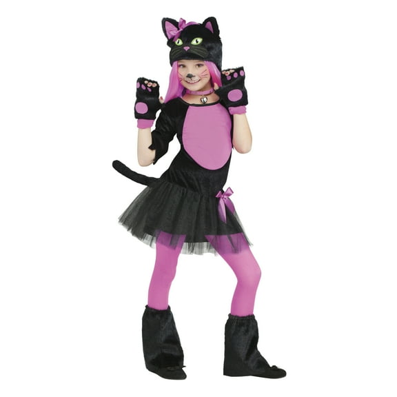 Miss Kitty Halloween Costume for Children, Girls' Size M (7/8), by Way to Celebrate