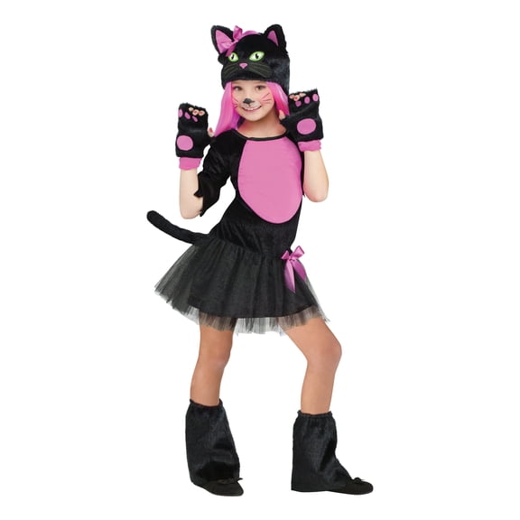 Miss Kitty Halloween Costume for Children, Girls' Size XS (4/5), by Way to Celebrate