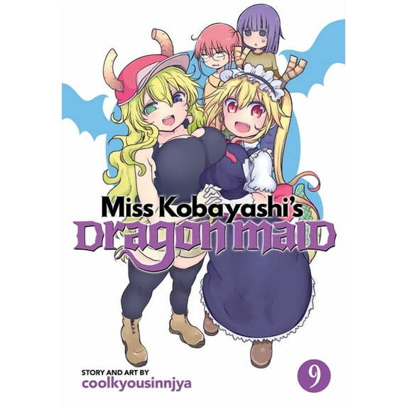 Miss Kobayashi's Dragon Maid Miss Kobayashi's Dragon Maid Vol. 9, Book 9, (Paperback)