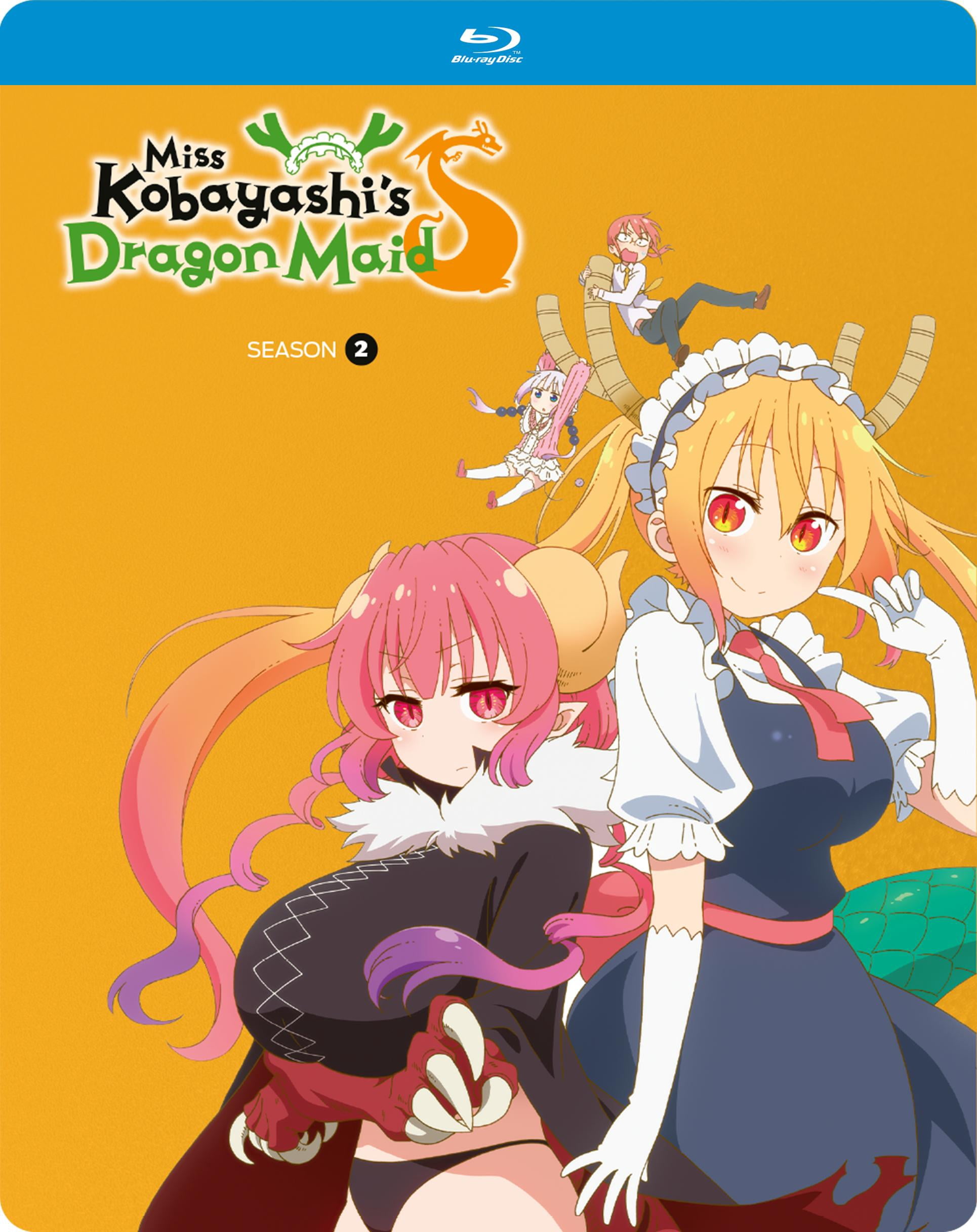 Miss Kobayashi's Dragon Maid S: Season 2 (Steelbook) (Blu-ray) Crunchyroll, Anime