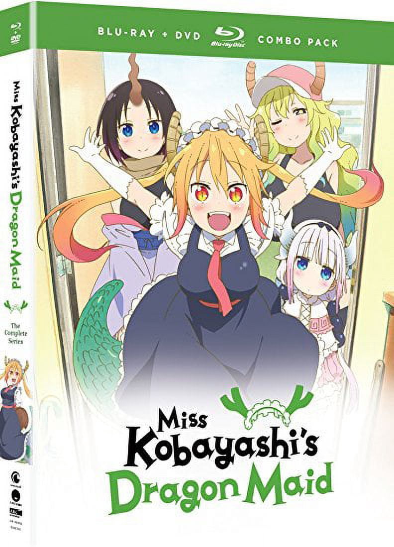 アニメ Miss Kobayashi's Dragon Maid Blu-ray Miss Kobayashi's Dragon Maid: The Complete Series (Blu-ray + DVD