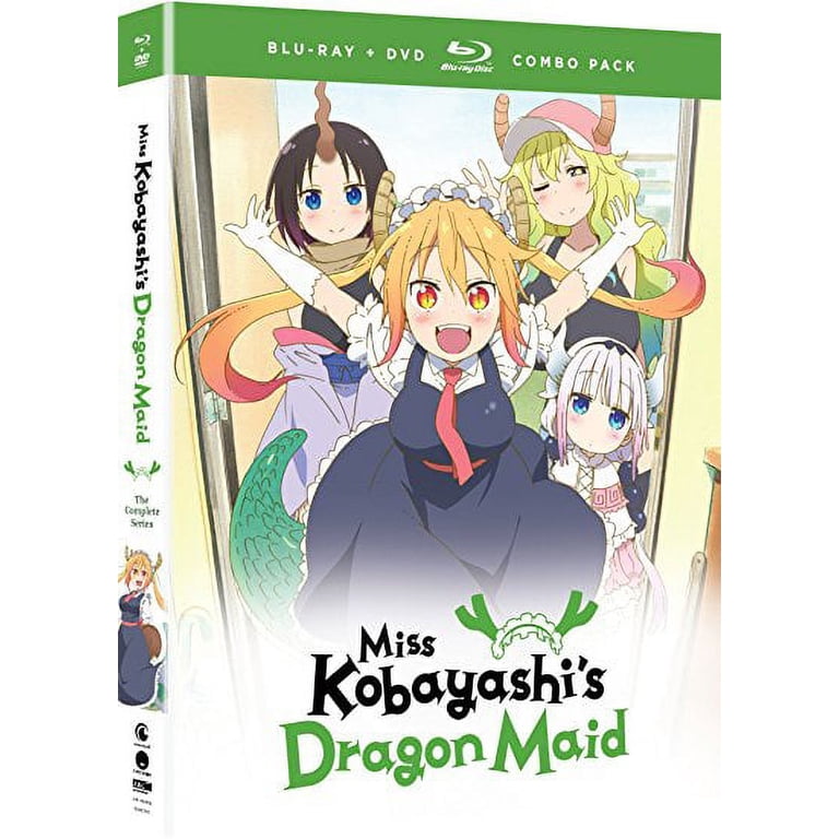 アニメ Miss Kobayashi's Dragon Maid Blu-ray Miss Kobayashi's Dragon Maid: The Complete Series (Blu-ray + DVD