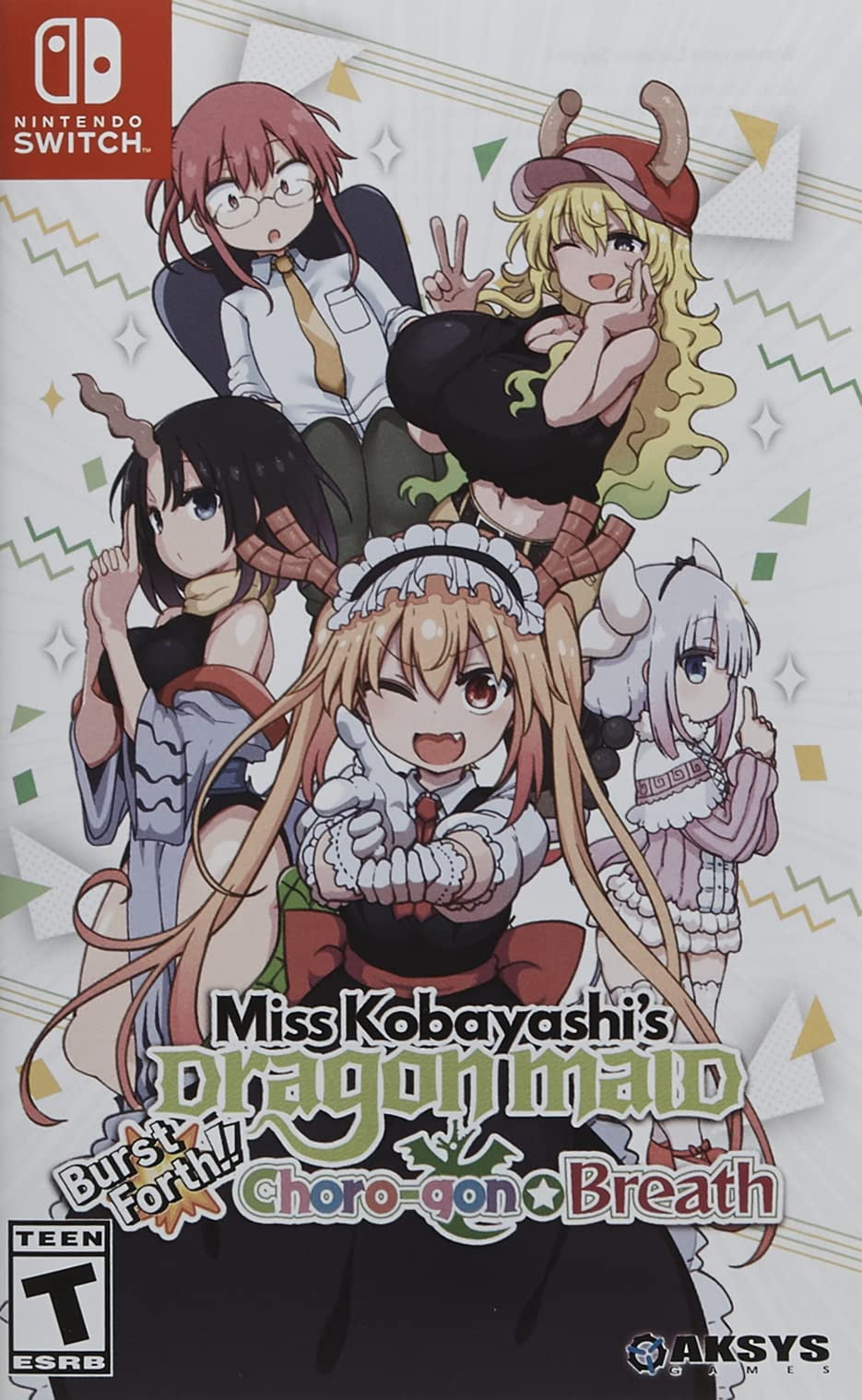 Nintendo Switch Game: Miss Kobayashi's Dragon Maid: Burst Forth