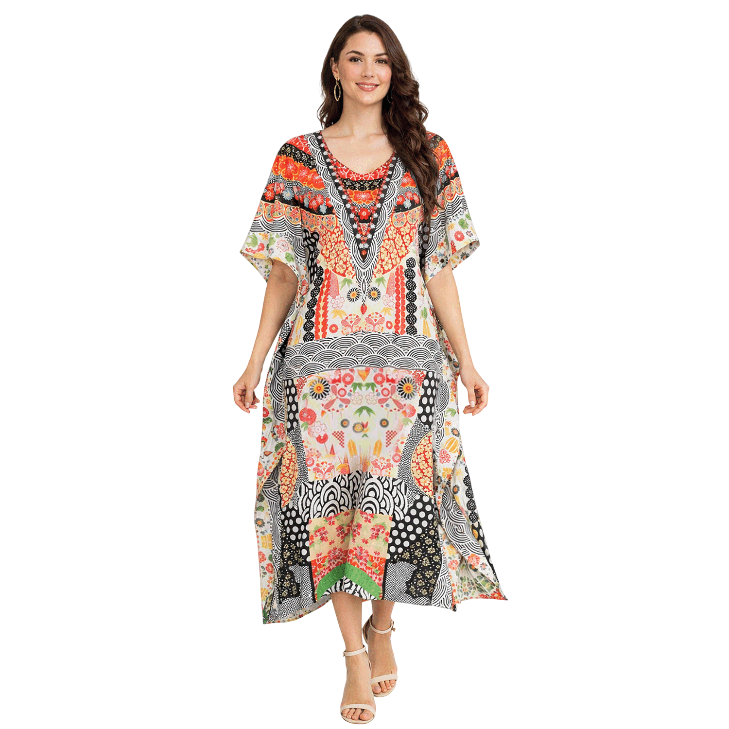 chinese dress ladies KILIG Women's Summer Spring Casual Sleeveless High Split Floral Sundress  Beach Vacation Flowy Halter Maxi Long Dresses with Pockets 2026  (FloralZ21,S) at Amazon Women's Clothing store