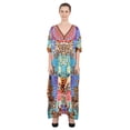 thumbnail image 1 of Miss Lavish London Kaftan Dress Women's Caftans Suiting Teens to Adult in Regular to Plus Size (Multi, XL), 1 of 5