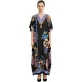 thumbnail image 1 of Miss Lavish London Women Kaftans Dresses, Black L, 1 of 6