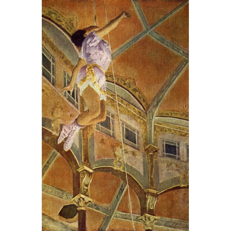 Miss Lola at the Cirque Fernandez 1879 Poster Print by Edgar Degas (18 x  24) 