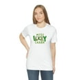 thumbnail image 1 of Miss Lucky Charm Irish St Patrick's Day Unisex Jersey Short Sleeve Tee, 1 of 7