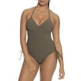 thumbnail image 1 of Miss Mandalay OLIVE Icon Underwire One-Piece Swimsuit, US 36G, UK 36F, 1 of 2