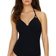 thumbnail image 1 of Miss Mandalay Womens Icon Plunge Tankini Top Style-IC07BUHT, 1 of 2