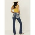 thumbnail image 1 of Miss Me Women's Medium Wash Americana Pocket 34" Bootcut Stretch Denim - M5082B166 27W x 34L, 1 of 4