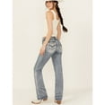 thumbnail image 1 of Miss Me Women's Medium Wash Mid Rise 34" Bootcut Stretch Denim Jeans - M9264B 32W x 34L, 1 of 4