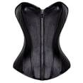 thumbnail image 1 of Miss Moly Steampunk Girl Accessories Corset for Women Black Corset Top Plus Size Training, 1 of 7