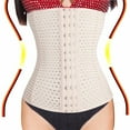 thumbnail image 1 of Miss Moly Womens Extra Firm Control Waist Traner Shapewear Tummy Control Underbust Corset Belt Plus Size Beige S-3XL, 1 of 6