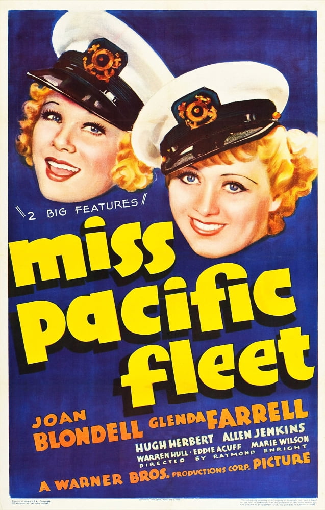 Miss Pacific Fleet U Canvas Art - (24 x 36)