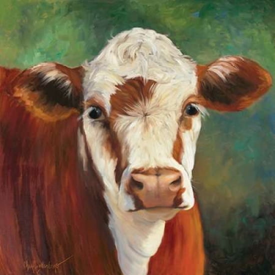 Miss Pearl IV Canvas Art - Cheri Wollenberg (24 x 24)