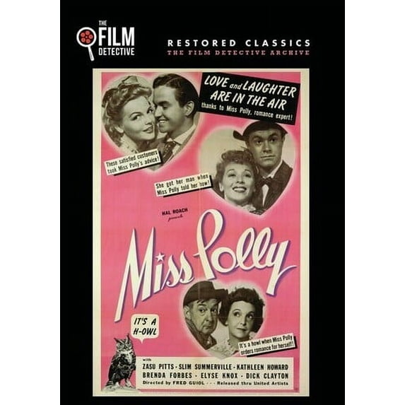 Miss Polly (DVD), Film Detective, Comedy