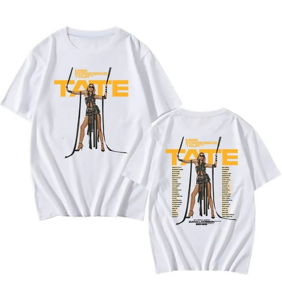 Miss Possessive Tour 2025 Graphic T-Shirt Unisex Short Sleeve Round Neck Tee Streetwear