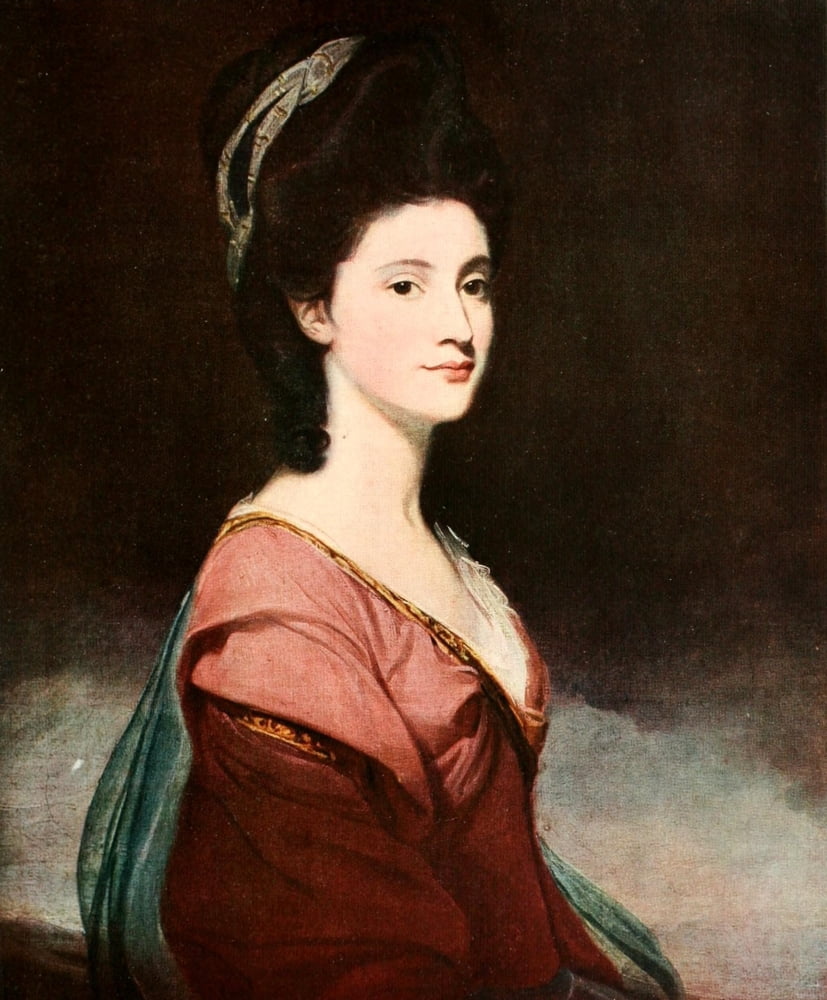 Miss Ramus Canvas Art - George Romney (24 x 36)