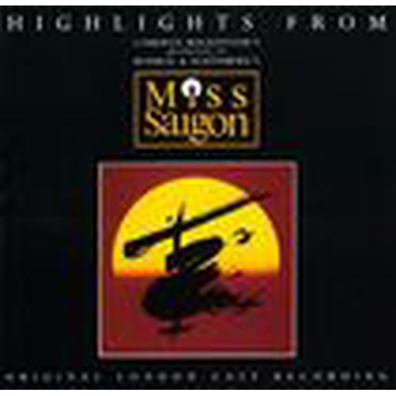 Pre-Owned Miss Saigon [Original London Cast Recording] [Highlights] by Original Cast (CD, Dec-1993, Geffen)