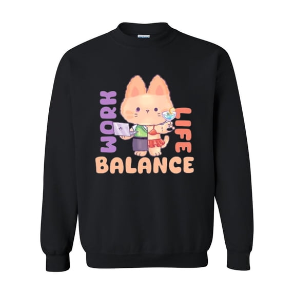 Miss Salarycat A Funny Work Life Balance Office Humor Job Sweatshirt, for men & women, up to size 5XL