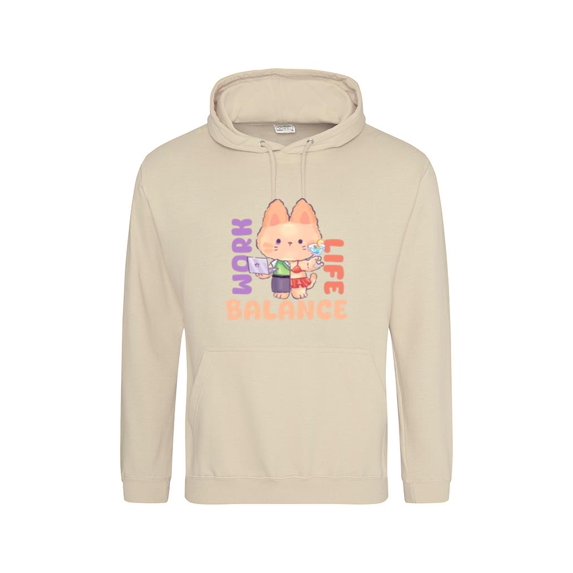 Miss Salarycat Funny Work Life Balance Office Humor Job Graphic Pullover Hoodie, up to size 5XL