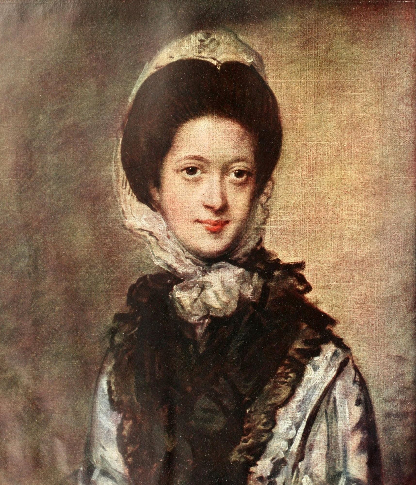 Miss Singleton The Connoisseur 26 1910 Canvas Art - Thomas Gainsborough (24 x 36)