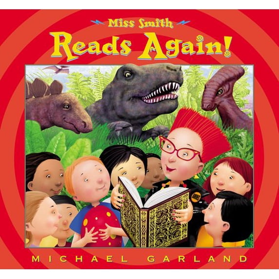Pre-Owned Miss Smith Reads Again! by Michael Garland Paperback, Children's Books, English