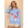 thumbnail image 1 of Miss Sparkling Mushroom Sweater, 1 of 3
