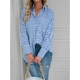 thumbnail image 1 of Miss Sparkling Plaid Button-Up Top, 1 of 2