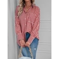 thumbnail image 1 of Miss Sparkling Plaid Button-Up Top, 1 of 1