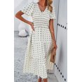thumbnail image 1 of Miss Sparkling Smocked midi Dress, 1 of 1