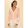 thumbnail image 1 of Miss Sparkling Strawberry Knit Cardigan, 1 of 4