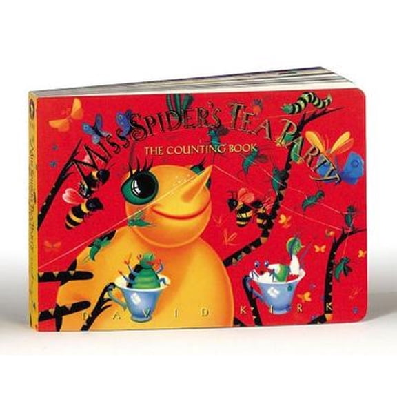 Pre-Owned Miss Spider's Tea Party: The Counting Book (Hardcover) by David Kirk, Weatherby, Antoinette White