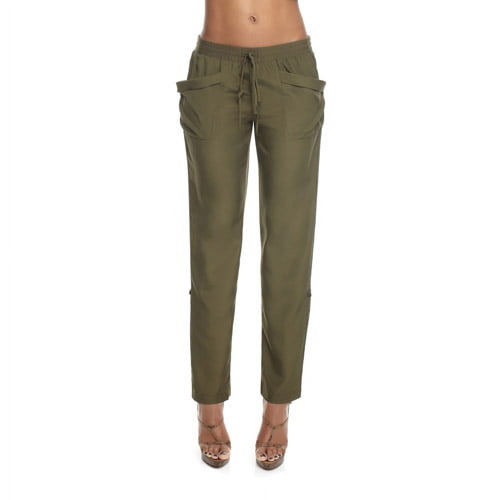 Miss Tina - Womens Convertible Croppped Pants