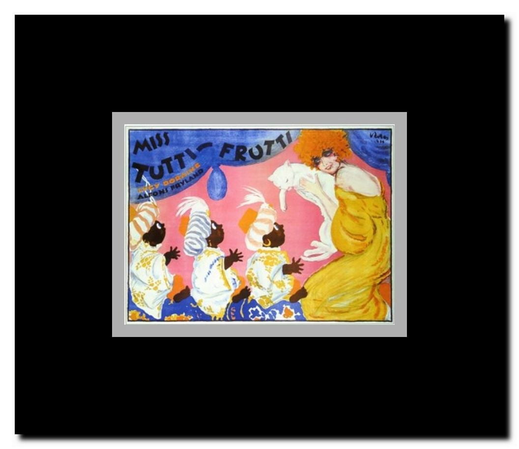 Miss Tutti Frutti Framed Movie Poster