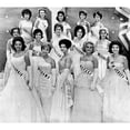 thumbnail image 1 of Miss Usa 1961 Finalists In The First Phase Of The Miss Universe Pageant In Miami Florida. July 12 History, 1 of 1