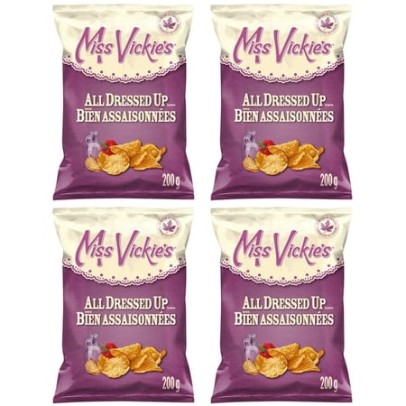 Miss Vickie's All Dressed Potato Chips, 200g (4 Pack)