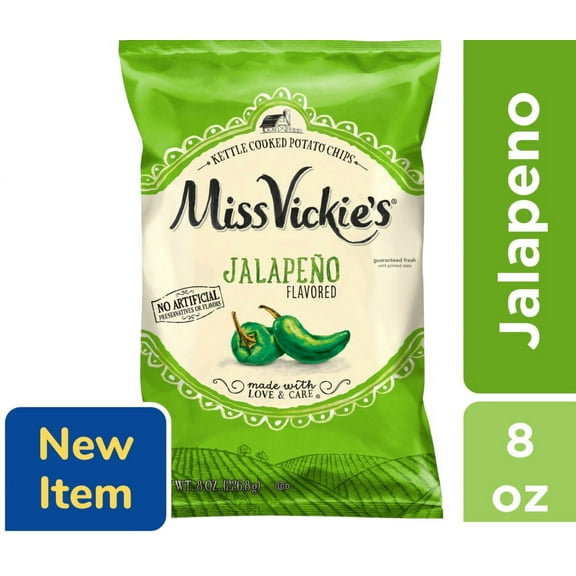 Miss Vickie's Jalapeno Kettle Cooked Potato Chips