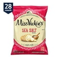 Miss Vickie's Potato Chips Snack Pack, Original, 1.375 oz Bags, 28 Count