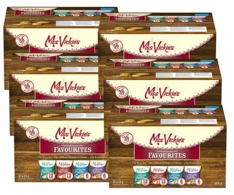 Miss Vickie's Potato Chips Variety Pack, 36 × 24 g - (6/CASE)