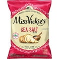 thumbnail image 1 of Miss Vickie's Sea Salt Original Kettle Cooked Potato Chips 1.375 oz Bags - Pack of 32, 1 of 3