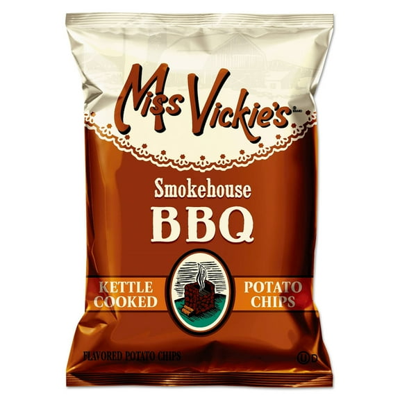 Miss Vickie's Smokehouse Bbq Kettle Cooked Potato Chips, 44451 (23004439)