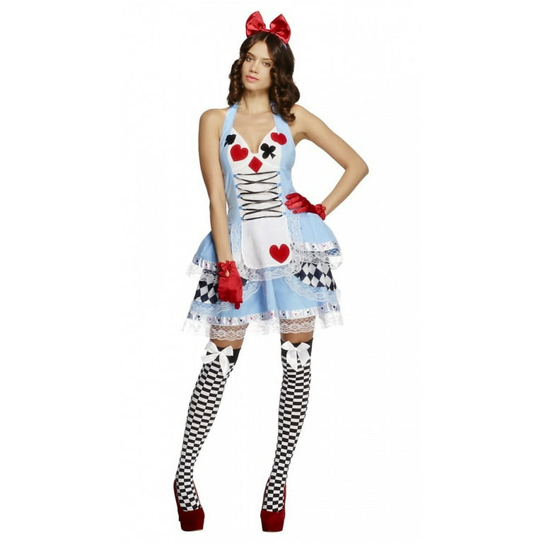 Fever Miss Wonderland Costume Blue Dress Fever Miss Wonderland Costume Blue Dress