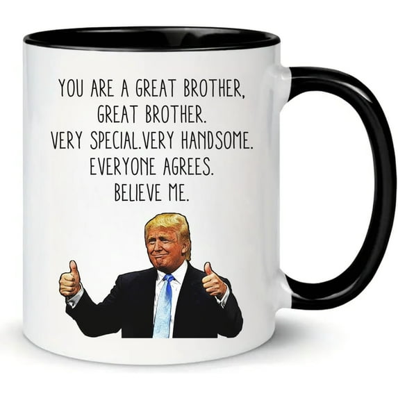 MissDaisy-Brother Mug, Brother Gift, Gift for Brother, Brother Coffee Mug Birthday Christmas Gift for Him